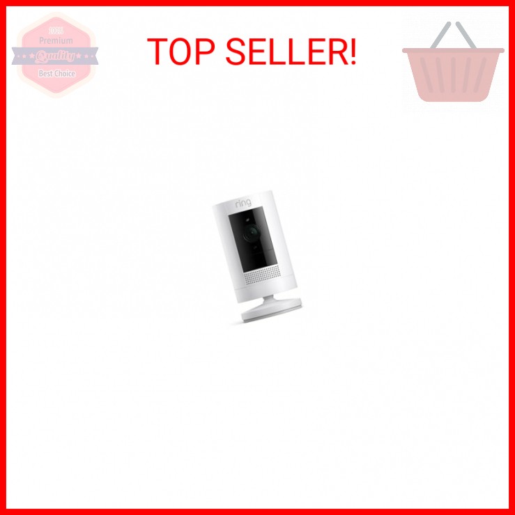 Ring Outdoor Cam (Stick Up Cam), Weather-resistant home or business security cam