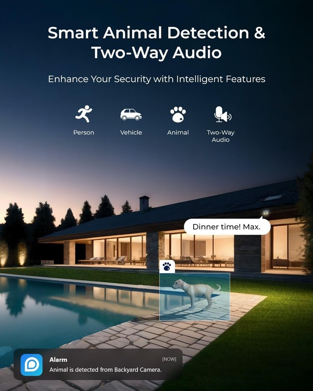 RLC-1240A First 12MP Vandalproof PoE Security Camera,145° Wide Viewing Angle,... gallery