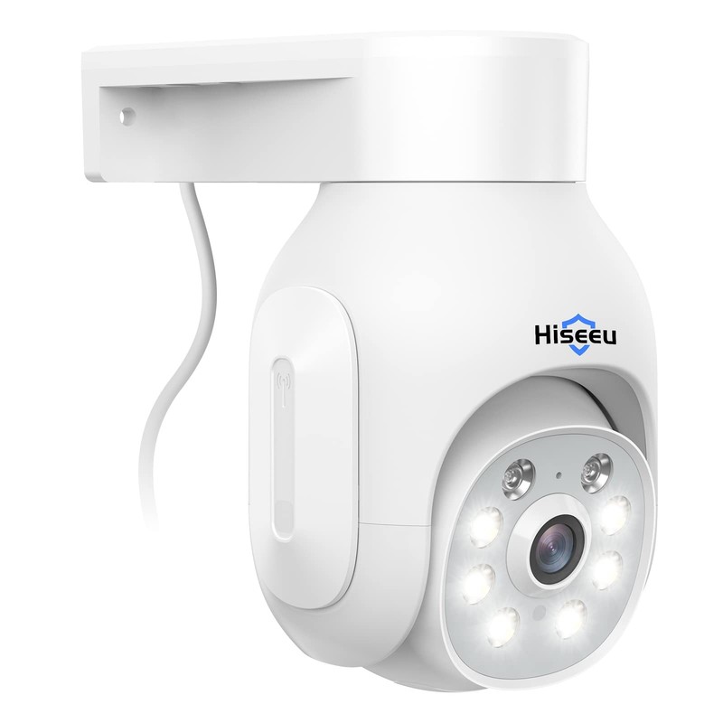 Security Camera Wireless Outdoor 3MP Color Night Vision 360 Motion Siren