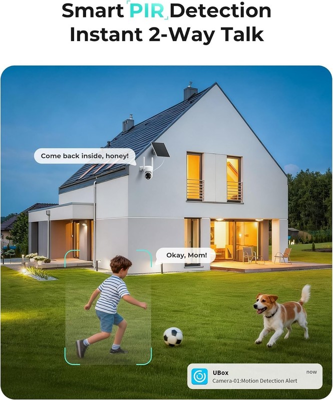Outdoor Security Camera Bundle - Built-in SIM, Motion Sensor, No WiFi Needed gallery