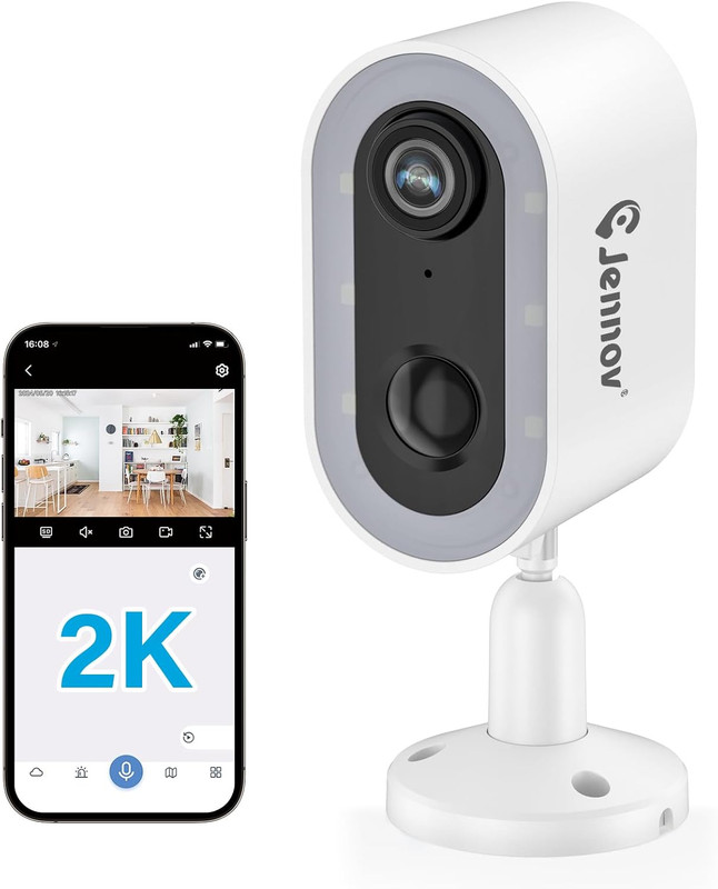 Wireless Security Camera, 2.4Ghz Wifi Camera Battery Powered with AI Smart Detec gallery