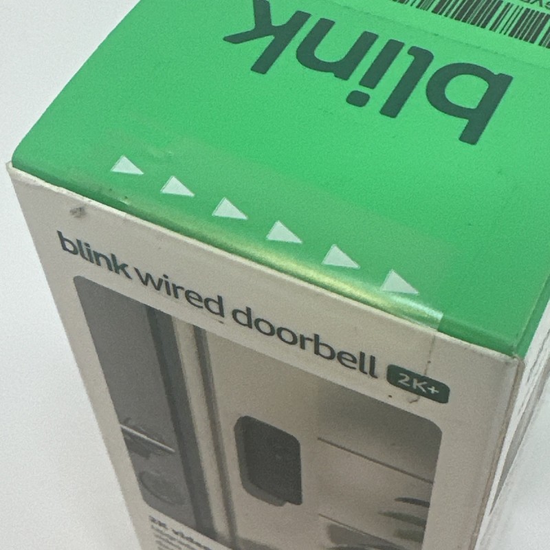 Blink Wired Doorbell 2K+ Video Doorbell - Black *NEW* gallery
