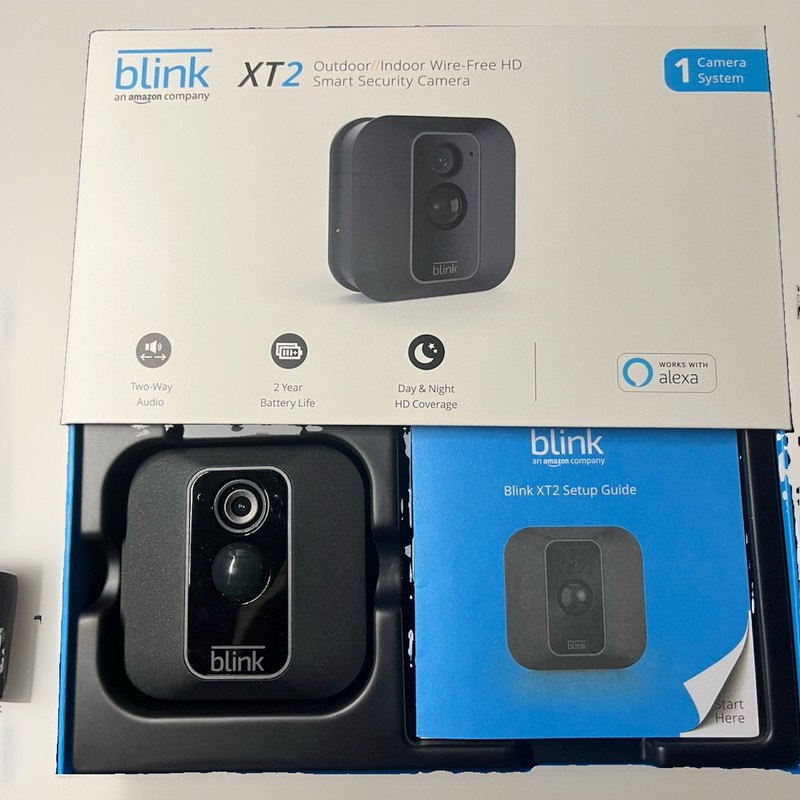 Blink XT2 1080p Smart Home Security Camera System Open Box gallery