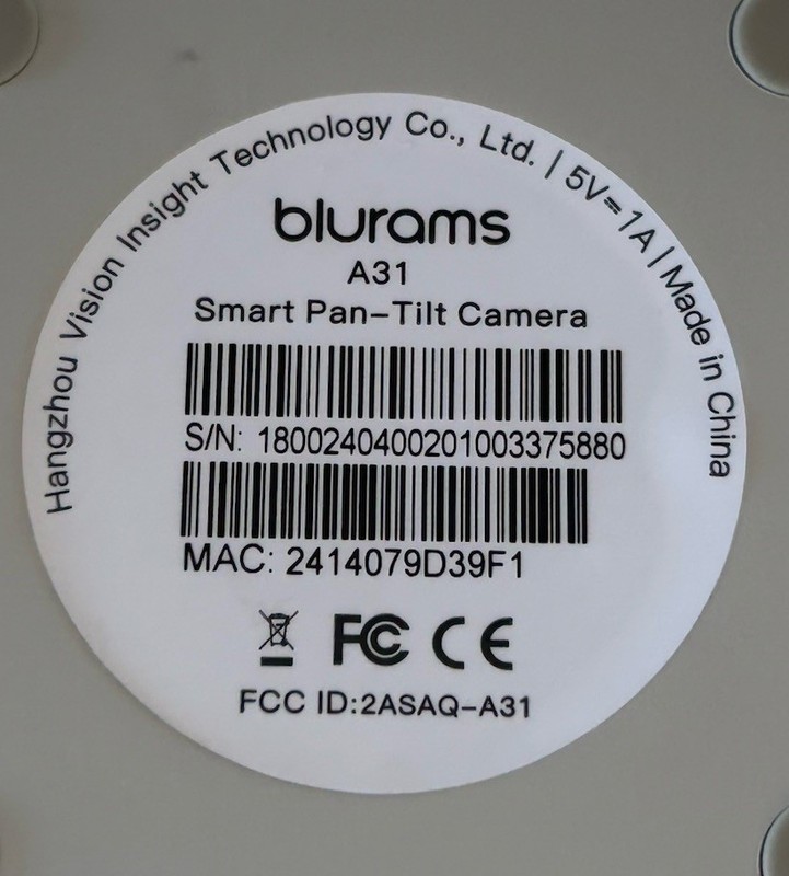 Blurams A-31 Pet Indoor Security Camera 2-Way Audio Motion Tracking gallery