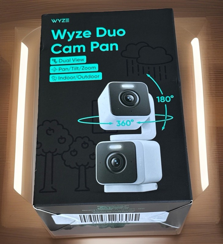 ✅ Wyze - Duo Cam Pan 2K Wired Dual Pan/Tilt Camera with Spotlight Indoor/Outd. ✅ gallery