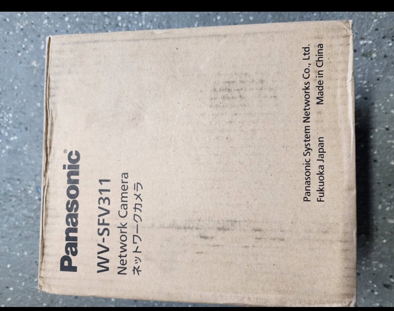 New Panasonic i-PRO Extreme WV-SFV311 H.264 HD Indoor/outdoo Dome Network Camera