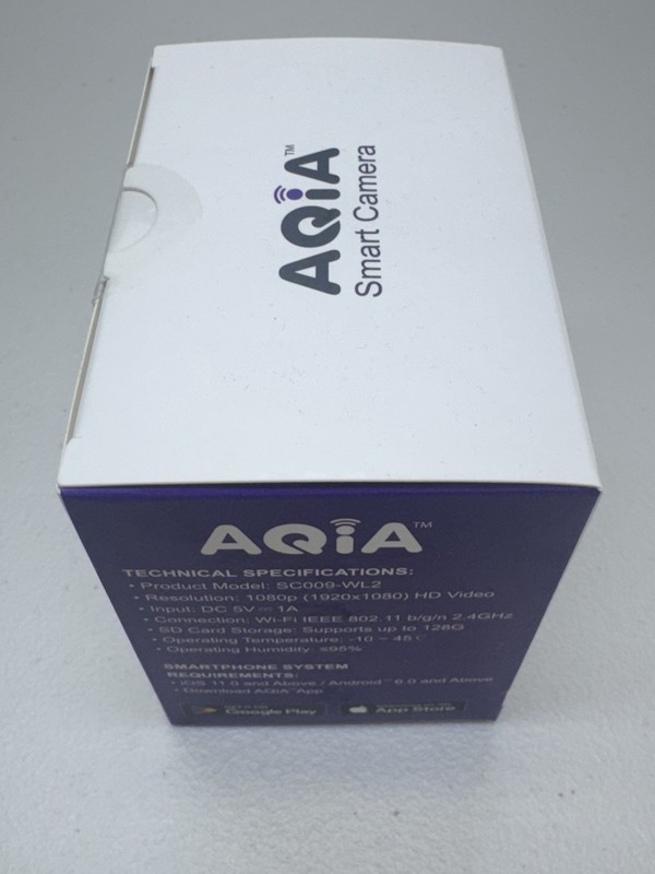 AQiA 2k (SC155-WQ3) Smart Battery Camera V2 with Solar Panel - New in Box gallery