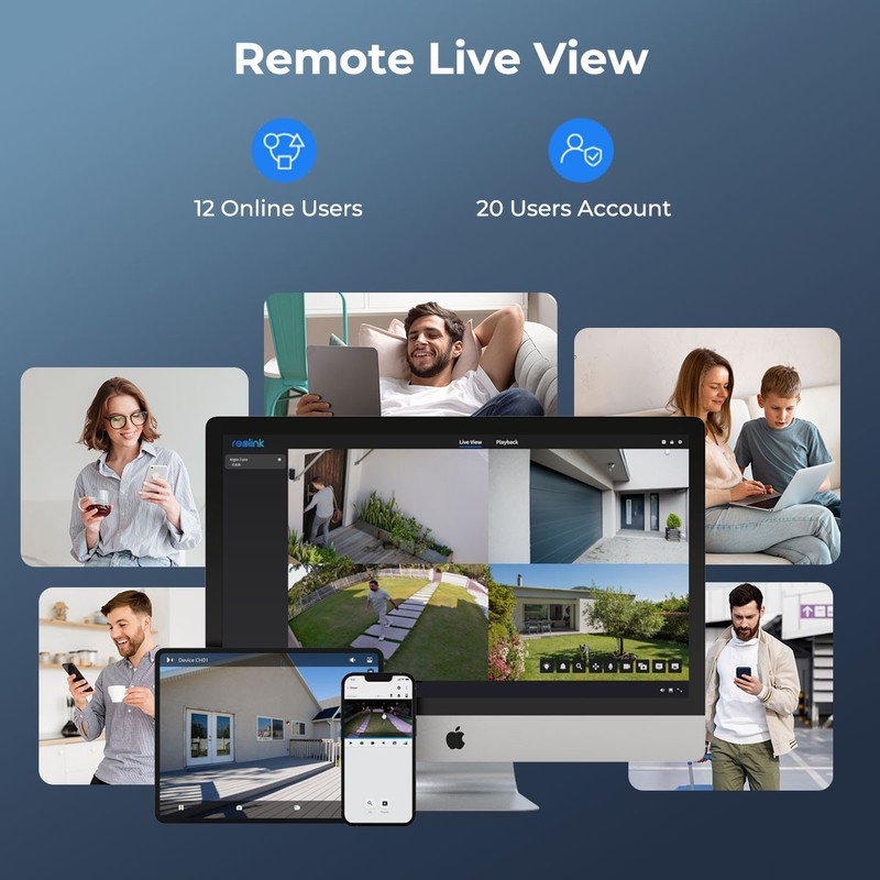 Reolink Duo Floodlight WiFi 4K Outdoor Dual-Lens 180° Security Camera gallery