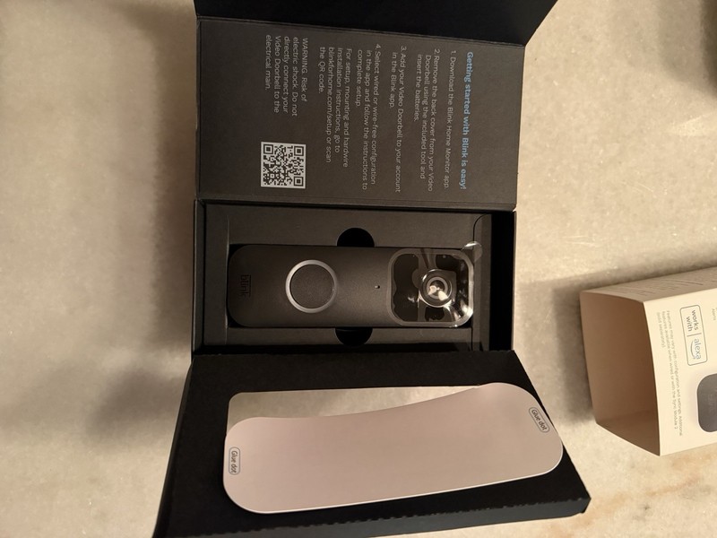 Blink Wired/Battery Operated Outdoor Smart Wi-Fi Video Doorbell gallery