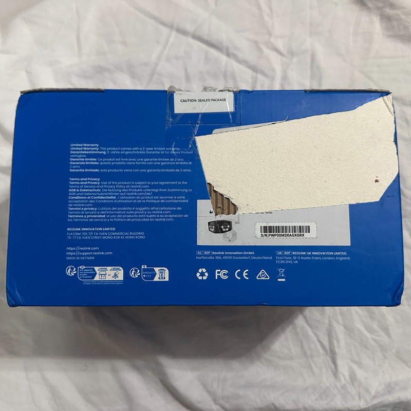 Reolink Wifi 6 Duo Camera W750