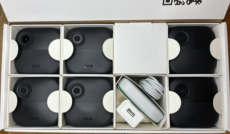 (NEW) Blink Outdoor 4 XR 6 Camera Set with Sync Module HD Wireless gallery
