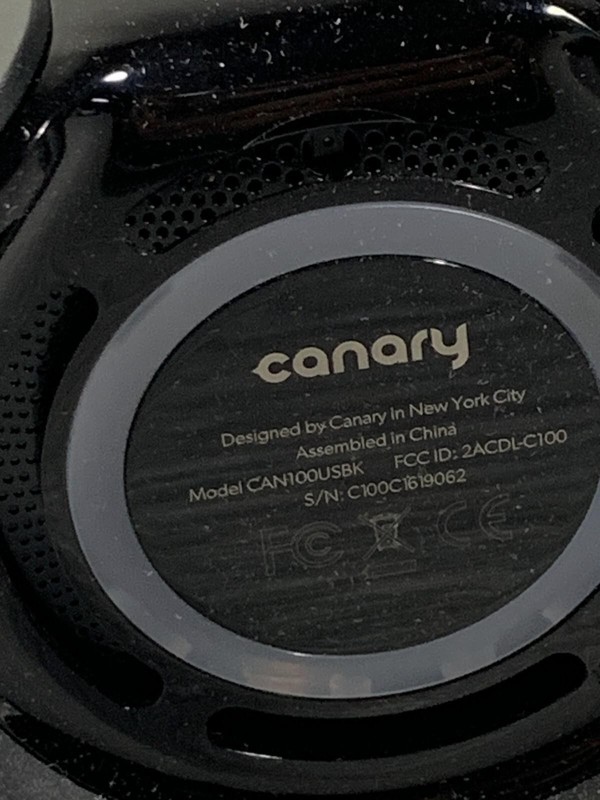 Canary CAN100USBK Indoor Home Security Camera 1080p FHD Wi-Fi | For Parts gallery