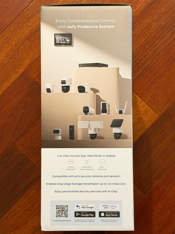 New - eufy NVR Security System S4 8 Channel 2 PoE Bullet PTZ and 2 PoE Turret gallery