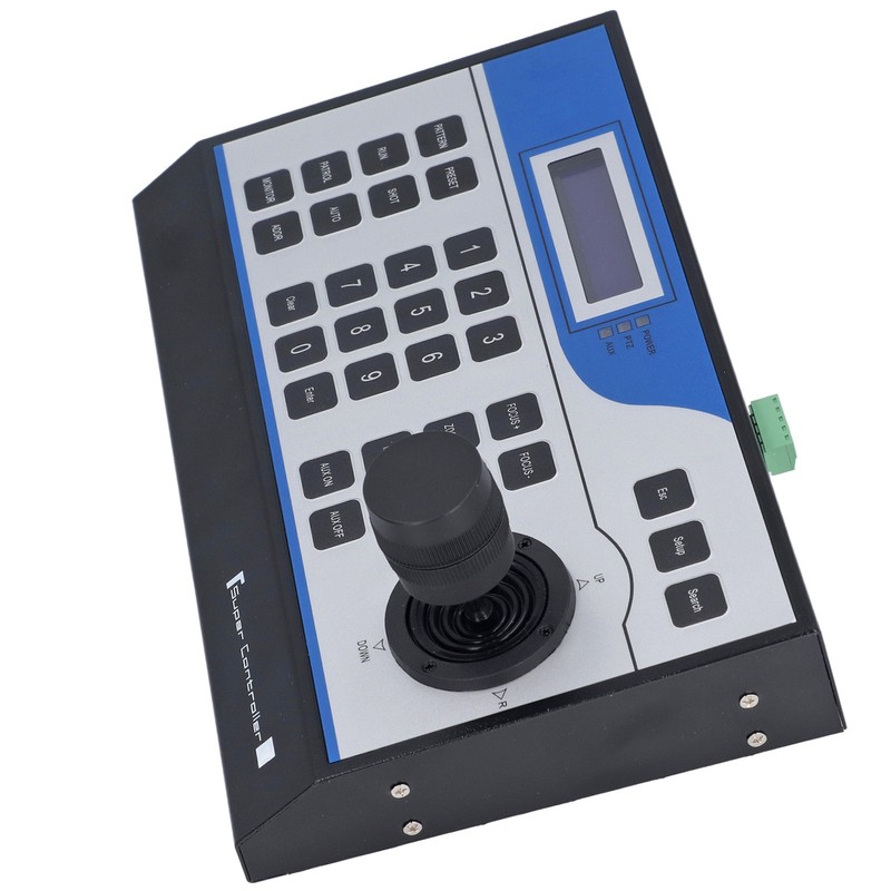 3D Camera PTZ Controller ABS Mini Analog PTZ Dome Camera Keyboard For Bank gallery