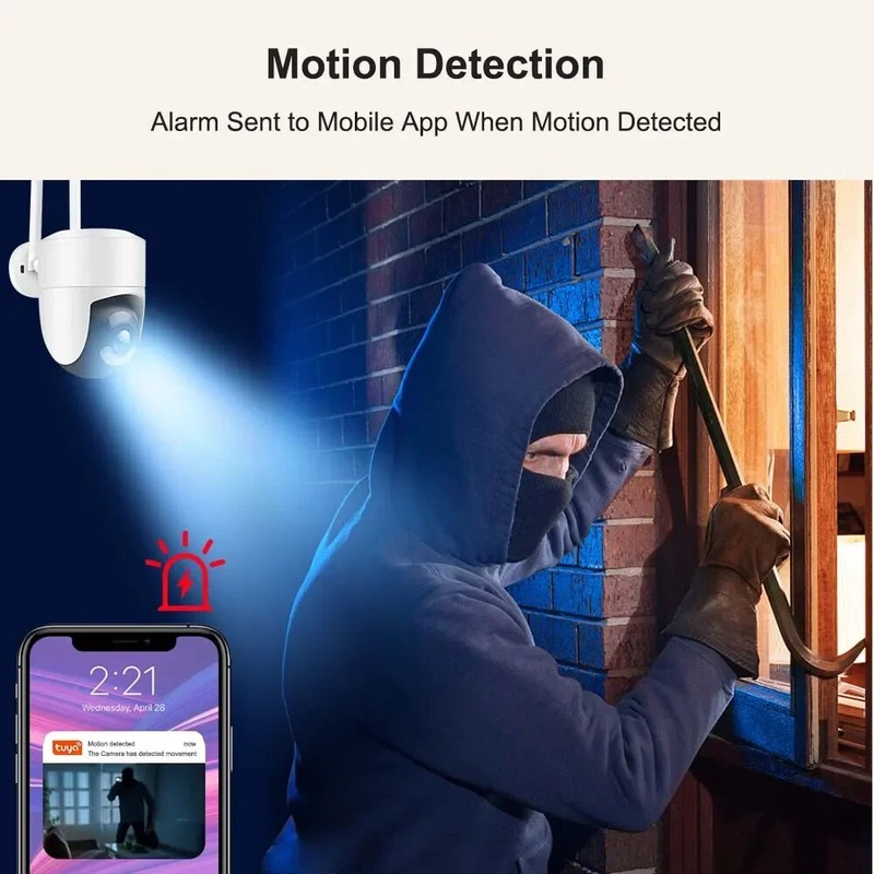 2K 4MP HD Camera 5G WiFi PTZ Security Automatic Tracking Surveillance CCTV NVR gallery
