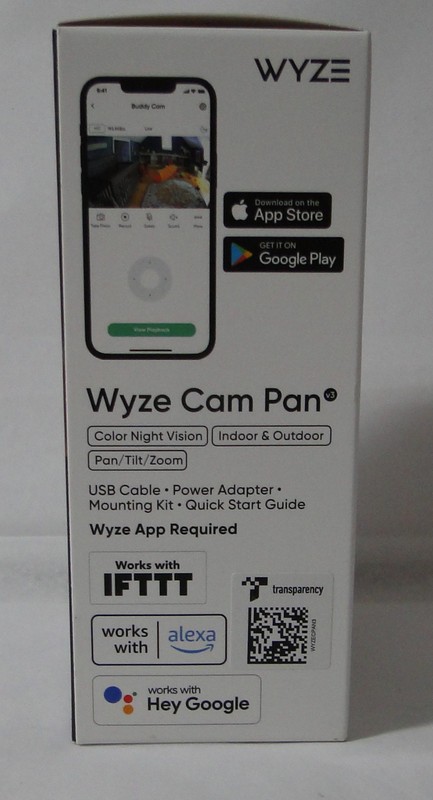 Cam Pan v3 Indoor/Outdoor IP65 1080P 360° Pan/Tilt/Zoom Wi-Fi Smart Home NEW gallery