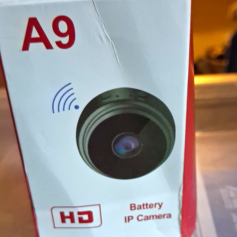 A9 HD Wireless Battery IP Camera Wi-Fi Indoor Mini Security Cam 1 Channel