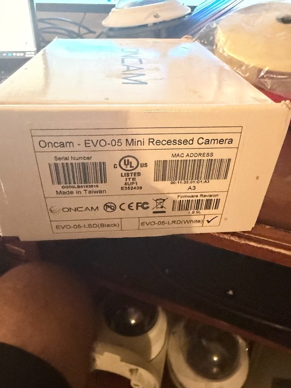 Oncam Pelco Evolution Grandeye EVO-05-LID 360° Indoor Mini Camera White gallery