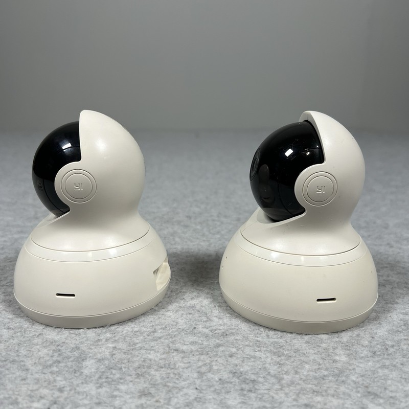 Yi Dome Camera 1080P YHS 1916 Pan Tilt Zoom Security Camera Lot Of 2 W/ Cords gallery