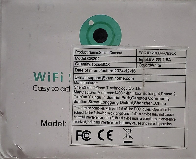 Wi-Fi Smart Camera Indoor Remote Viewing gallery
