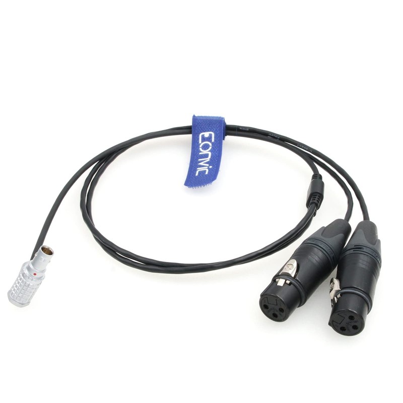 Audio Cable for ARRI Alexa Mini LF 6 Pin Male to Dual XLR 3 Pin Female Cable ... gallery