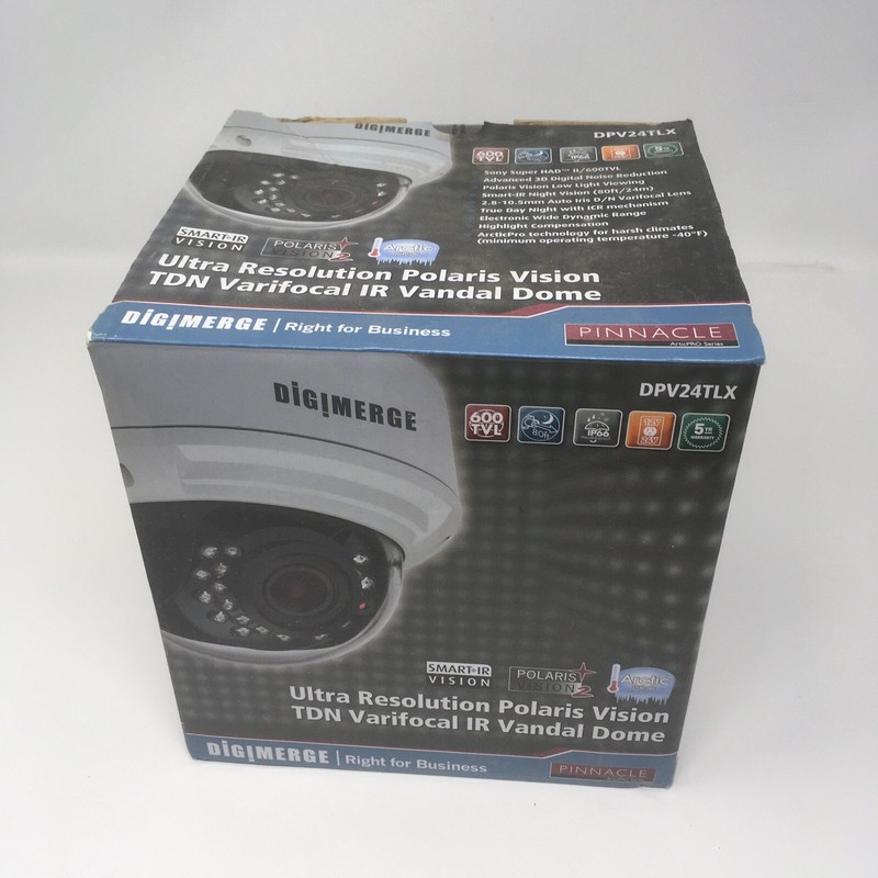 NEW Digimerge DPV24TLX Camera Ultra Res Polaris TDN Varifocal IR Vandal Dome