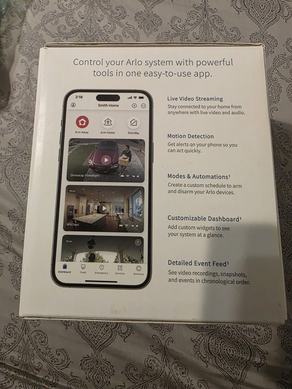 Arlo Essential XL Outdoor HD Camera 2nd Gen 4X Battery Life VMC2052-1WMNAS gallery