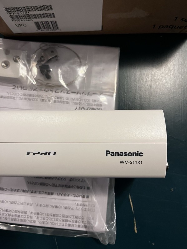 Panasonic WV-S1131 Box Security Camera Brand New In Box gallery