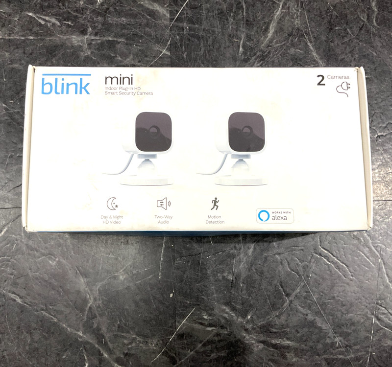 Blink Indoor Mini Security Camera 2 Pack B07X27VK3D ✨❤️✨✨❤️✨ NEW!