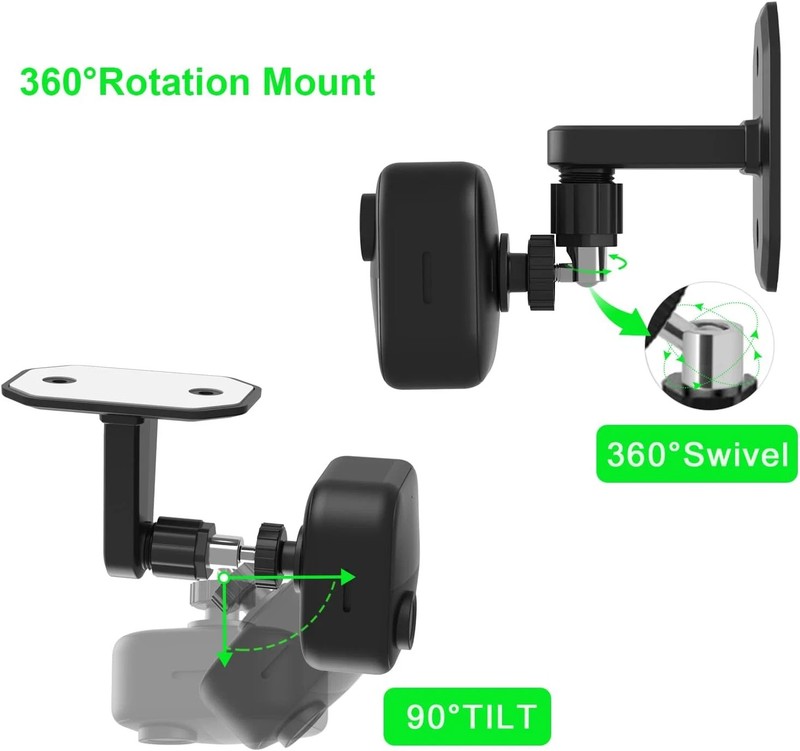 3 Pack Adjustable Mount Fit for Blink Outdoor (4Th Gen,3Rd Gen) Blink XT / XT2, gallery
