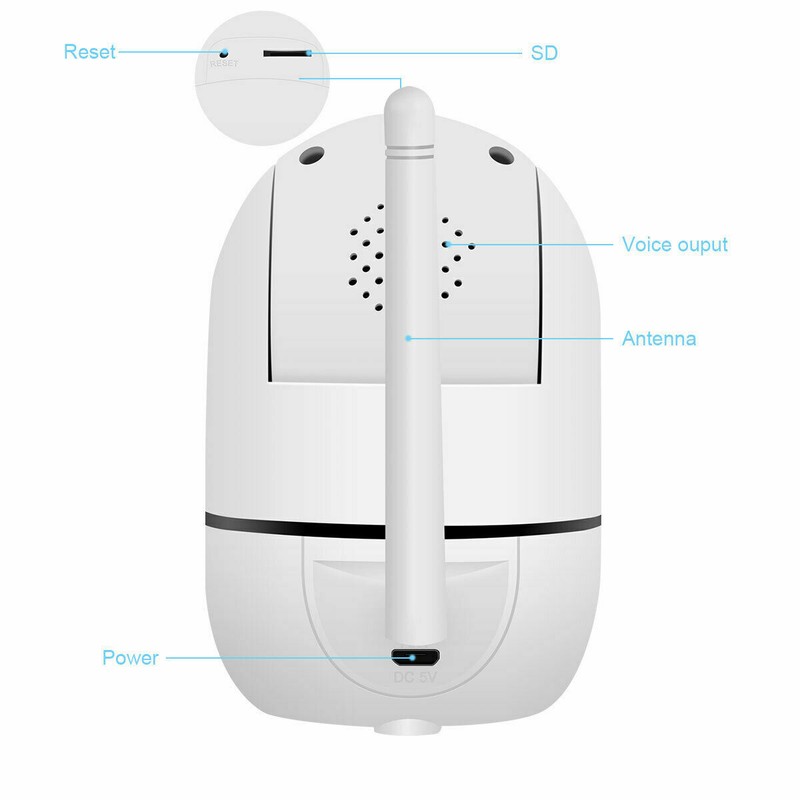 HD 1080P WIFI IP Camera CCTV Home Security 2 Way Audio Baby Pet Monitor gallery