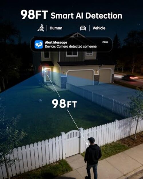 4G LTE Cellular Security Camera with Pre-Installed SIM Card, 24/7 White gallery