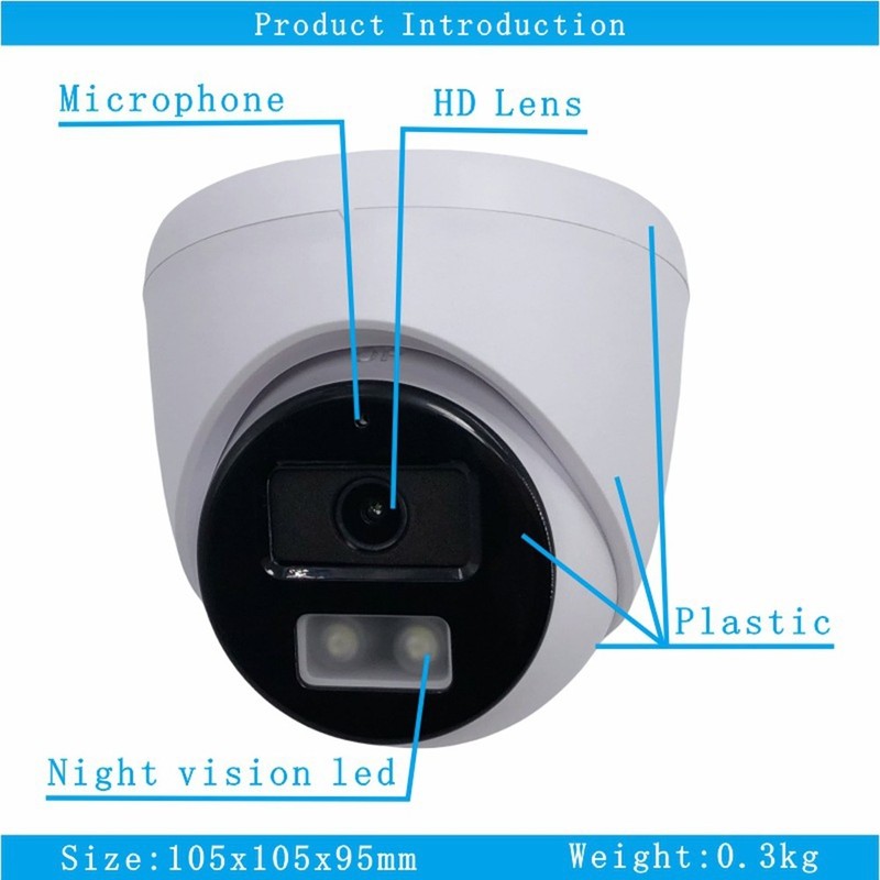 XM 5MP Ceiling Dome POE Camera, Dual Light, 265, Microfo5119 gallery