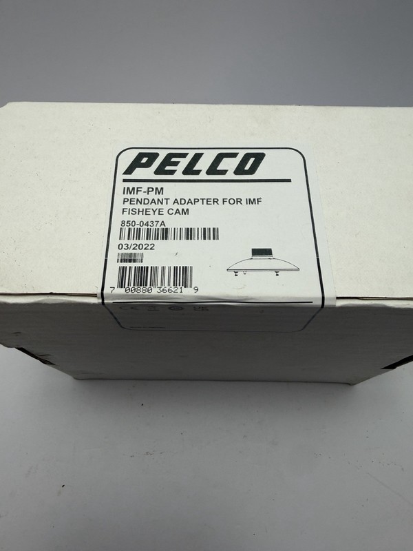 Pelco – Pendant Mount Adapter for IMF Fisheye Cam (IMF-PM) Brand New