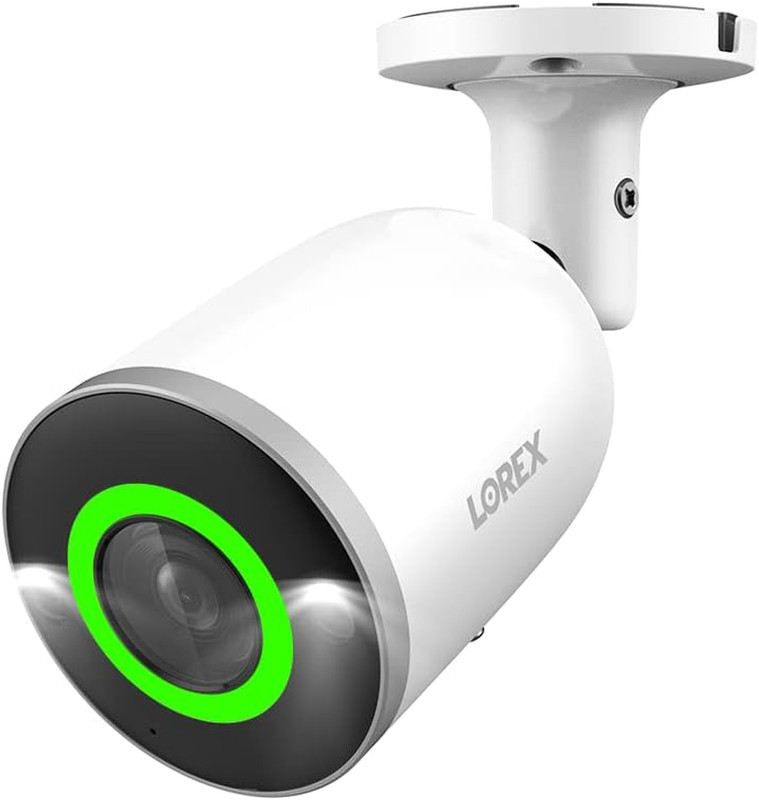 4K Deterrence Bullet Wired IP Poe Add-On Metal Security Camera | Smart Security