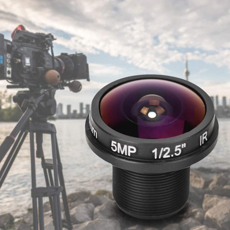 1.8mm 180 Lens 5MP Wide Angle Panoramic Camera Lenses for Camera Home Car