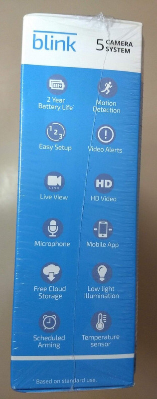 Blink Indoor Home Security 5 Camera System HD Video Motion Detection FREE CLOUD gallery