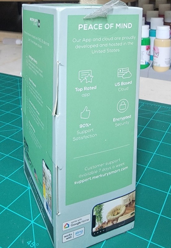 Merkury Smart Indoor Camera | 1080P HD Wi-Fi Security | Night Vision & App gallery