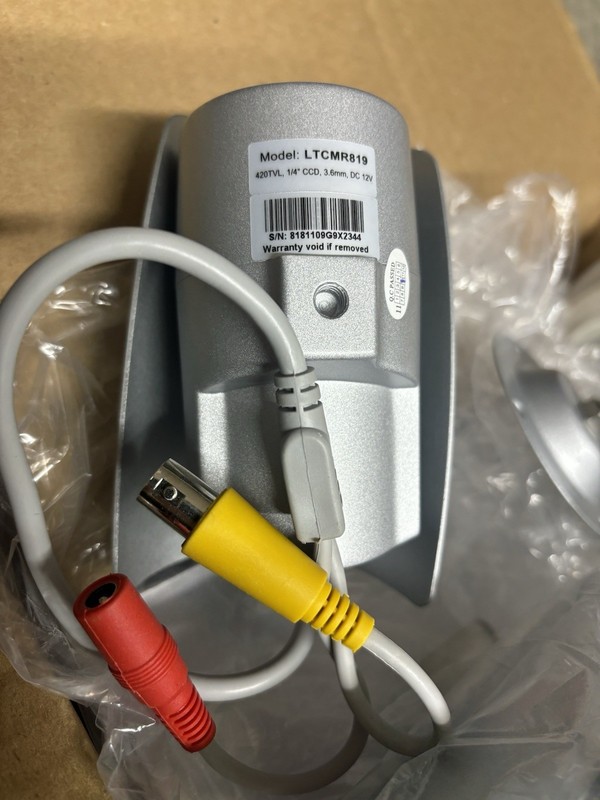 DSP Day or Night CCD Color CCTV CAMERAS Lot of 3 NEW 3.6mm NTSC I.R. Lens gallery