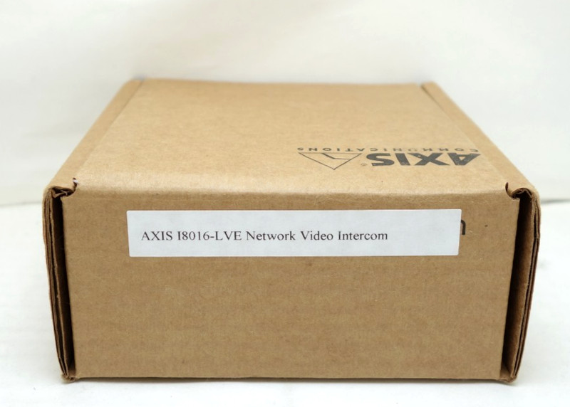 New Sealed Box AXIS Communications I8016-LVE 01955-001 Network Video Intercom gallery