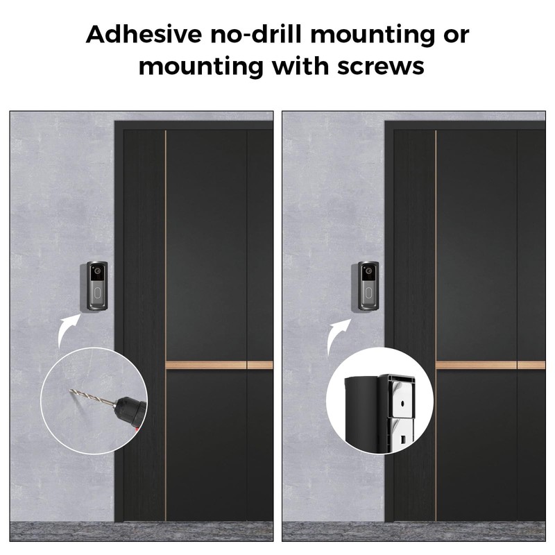 Blink Doorbell Mount Adjustable 360° Degree Angle with Blink Video Doorbell(2... gallery