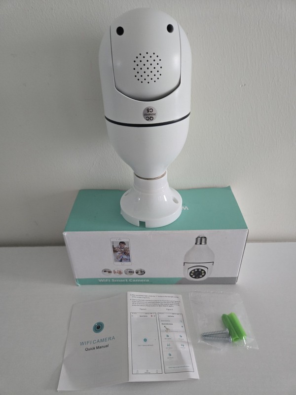 WiFi Smart Security Camera Pan Tilt IR Night Vision w/ Box & Mounting Kit gallery