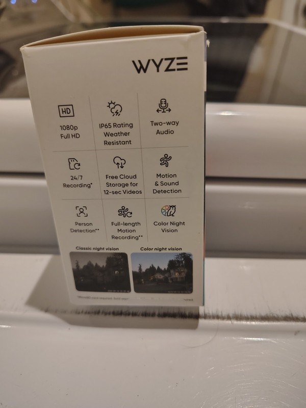 Wyze Cam V2 and V3 Security Cameras With Mount Brackets gallery