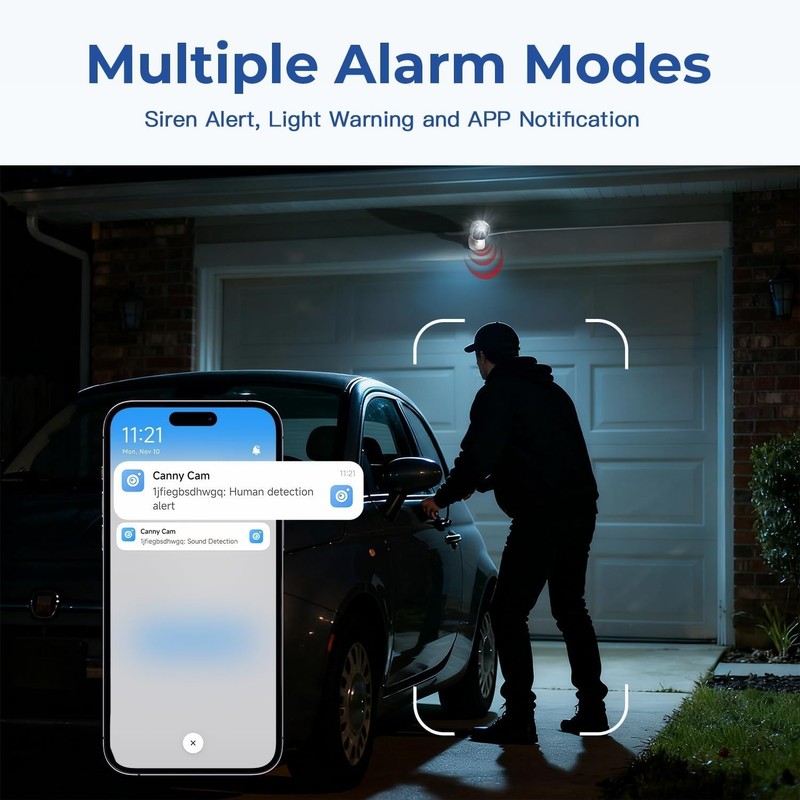 2.5K Home Security Camera with Two-Way Audio & Night Vision - Indoor/Outdoor gallery