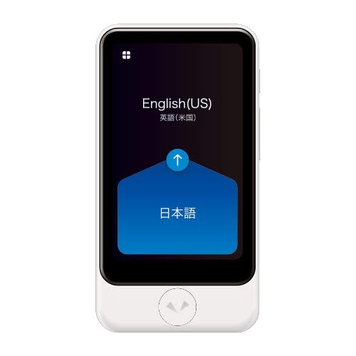 Pocketalk Plus Real Time Two-Way Voice Translator with Camera & Image Translatio