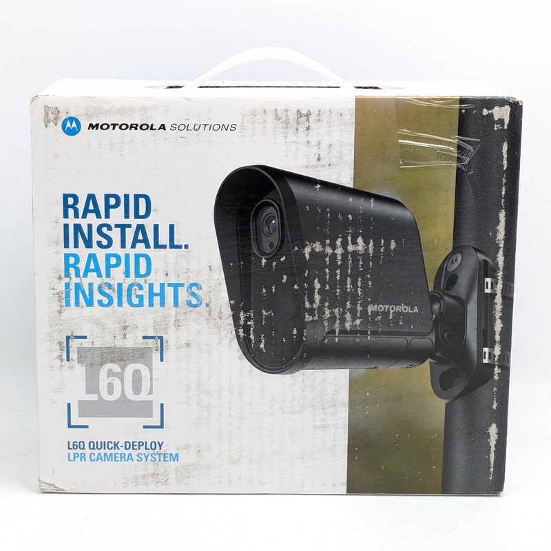 Motorola L6Q Quick-Deploy LPR Camera System (VSQ-60-100)