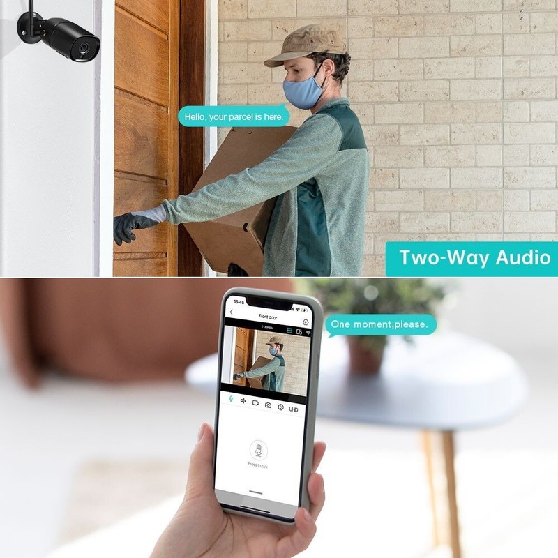 5MP Bullet WiFi Camera Outdoor Human Detection IP CCTV Home Security SmartCam gallery