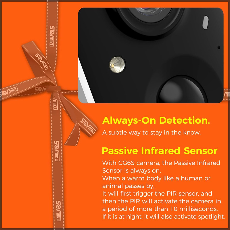 CG6 Best Solar Security Camera Wireless Outdoor, Battery Powered Cam, Easy to Se gallery