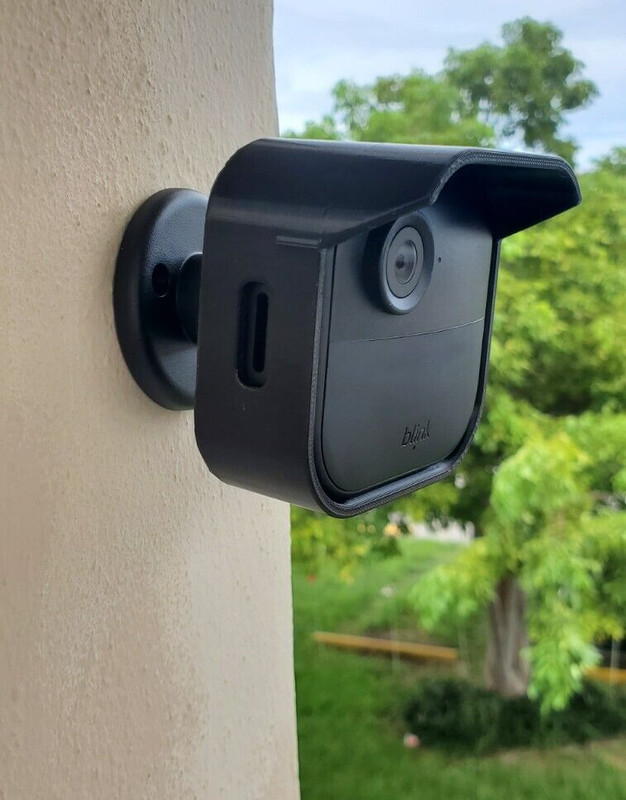 Blink Outdoor Camera 4th Gen Rain Canopy Hood Cover. 2-Pack. CAMERA NOT INCLUDED gallery