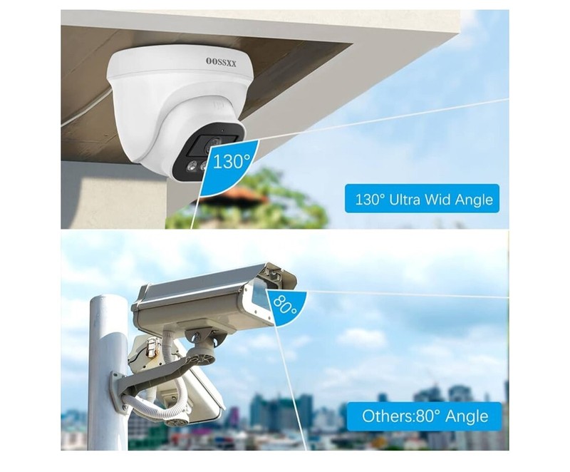 4K/8.0 Megapixel & 130° Ultra Wide-Angle with Audio PoE Dome Outdoor HomeCameras gallery